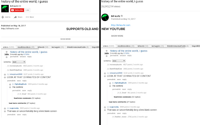 Karamel: View Reddit comments on YouTube™ chrome谷歌浏览器插件_扩展第3张截图