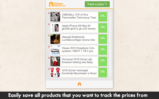 AliExpress Price Tracker | ChineseWebshopTips chrome谷歌浏览器插件_扩展第2张截图