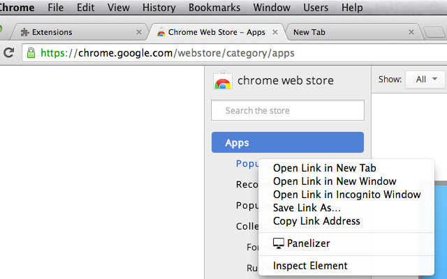 Panelizer chrome谷歌浏览器插件_扩展第2张截图
