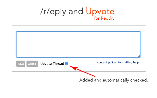 Reply and Upvote for Reddit chrome谷歌浏览器插件_扩展第1张截图