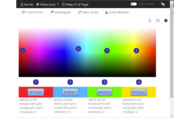 Color Picker chrome谷歌浏览器插件_扩展第1张截图