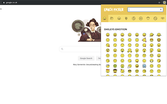 Emoji Picker chrome谷歌浏览器插件_扩展第2张截图