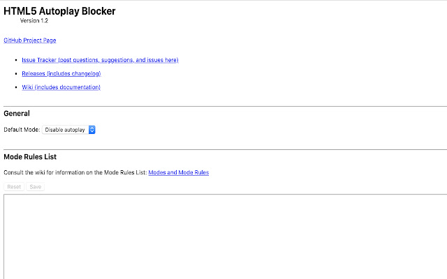 HTML5 Autoplay Blocker chrome谷歌浏览器插件_扩展第2张截图