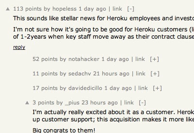 Hacker News Collapsible Comments chrome谷歌浏览器插件_扩展第1张截图