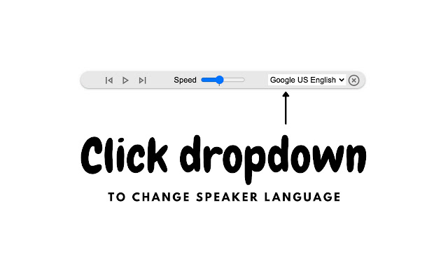 Text to Speech chrome谷歌浏览器插件_扩展第3张截图