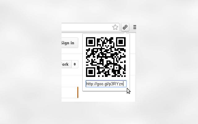 Short URL and QR code generator chrome谷歌浏览器插件_扩展第1张截图