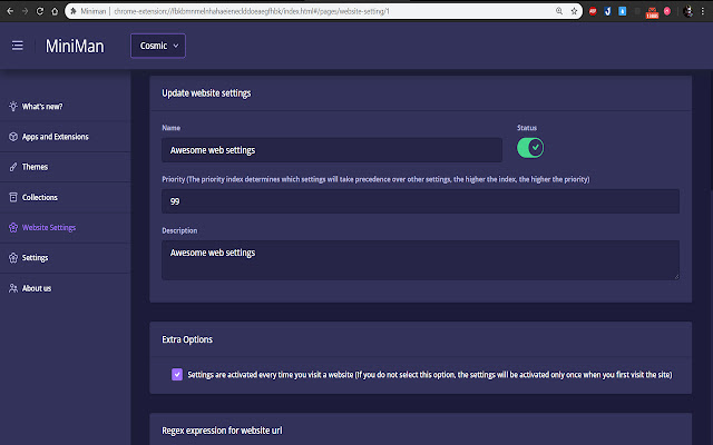 Miniman chrome谷歌浏览器插件_扩展第5张截图