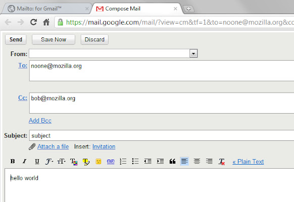 Mailto: for Gmail™ chrome谷歌浏览器插件_扩展第2张截图