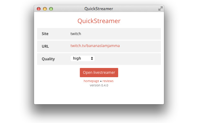 QuickStreamer chrome谷歌浏览器插件_扩展第2张截图
