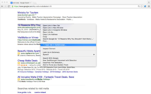 SafeBrowser chrome谷歌浏览器插件_扩展第1张截图