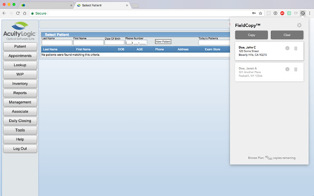 FieldCopy chrome谷歌浏览器插件_扩展第2张截图