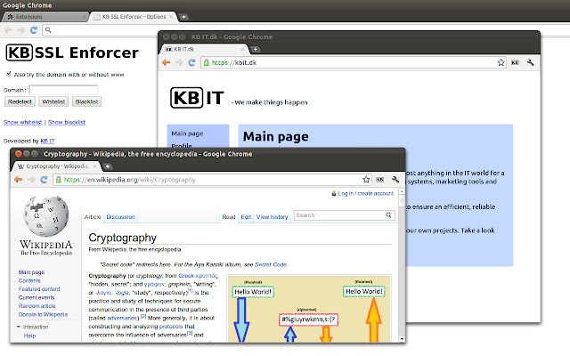 KB SSL Enforcer chrome谷歌浏览器插件_扩展第1张截图