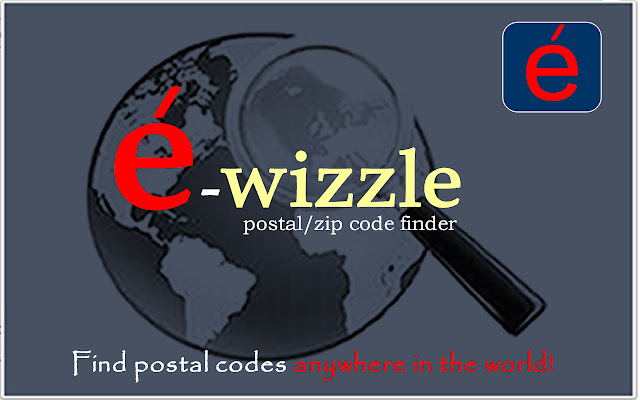 e-wizzle zip code finder chrome谷歌浏览器插件_扩展第1张截图