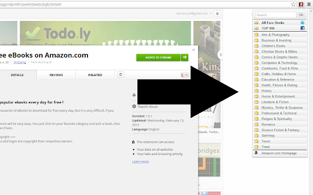 Free eBooks on Amazon.com chrome谷歌浏览器插件_扩展第1张截图