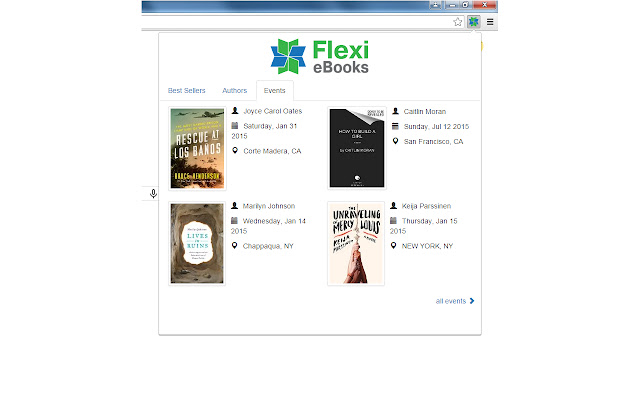 Flexi eBooks Pulse chrome谷歌浏览器插件_扩展第3张截图