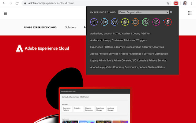 Adobe Experience Cloud Bookmarks chrome谷歌浏览器插件_扩展第1张截图