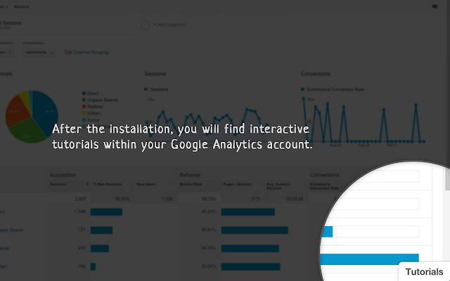 Interactive Tutorials for Google Analytics chrome谷歌浏览器插件_扩展第2张截图