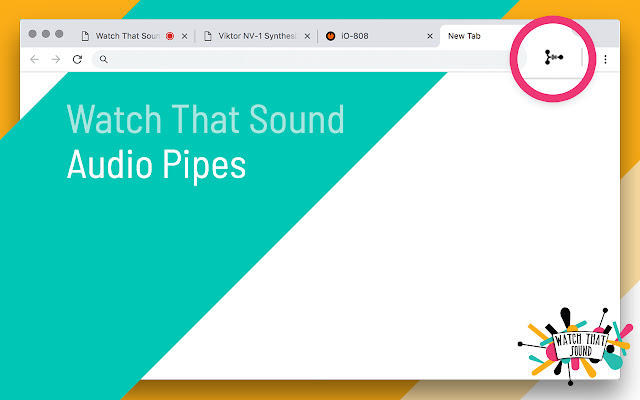 Audio Pipes chrome谷歌浏览器插件_扩展第1张截图