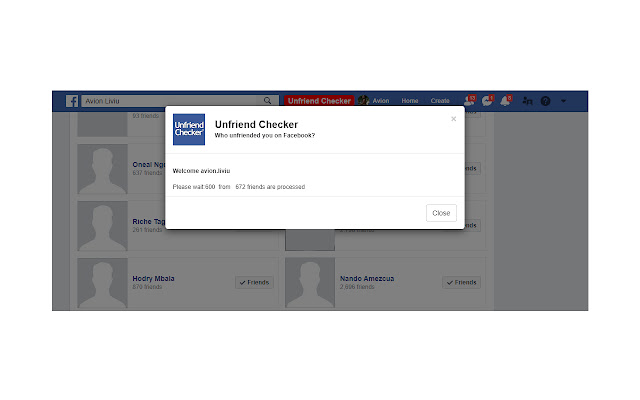 Unfriend Checker chrome谷歌浏览器插件_扩展第1张截图