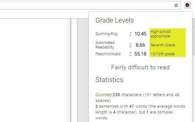 TRAY Readability tool chrome谷歌浏览器插件_扩展第1张截图