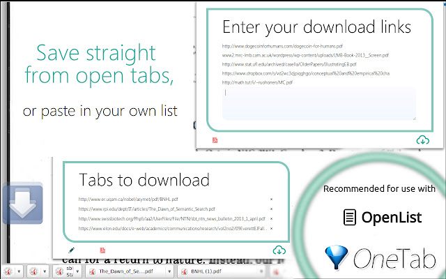 Tab Save chrome谷歌浏览器插件_扩展第1张截图