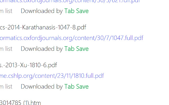 Tab Save chrome谷歌浏览器插件_扩展第3张截图