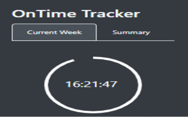 OnTime Tracker chrome谷歌浏览器插件_扩展第1张截图