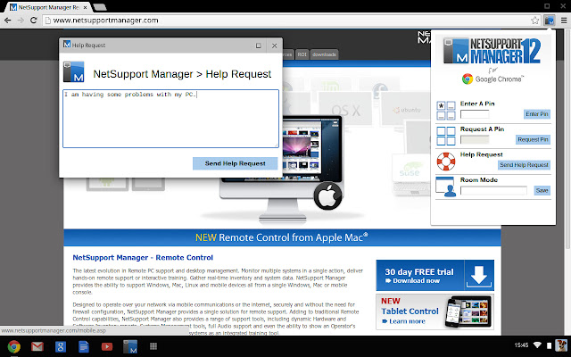 NetSupport Manager Client chrome谷歌浏览器插件_扩展第3张截图