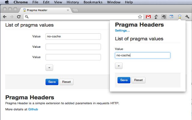 Pragma Header chrome谷歌浏览器插件_扩展第1张截图