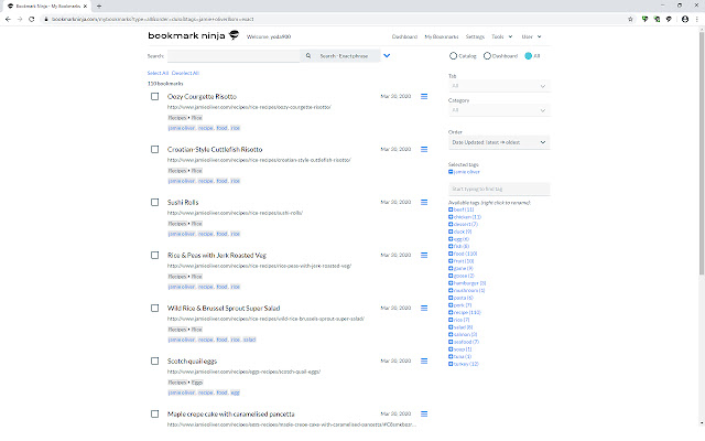 Bookmark Ninja - Bookmark All Tabs chrome谷歌浏览器插件_扩展第2张截图