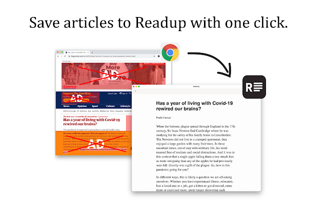 Save to Readup chrome谷歌浏览器插件_扩展第1张截图