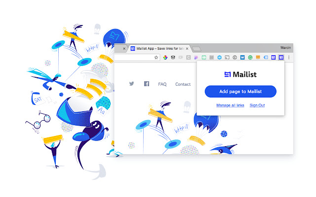 Mailist Plugin chrome谷歌浏览器插件_扩展第1张截图