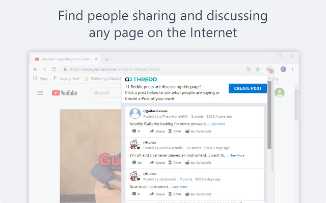 Thredd - Useful Advice from Reddit chrome谷歌浏览器插件_扩展第1张截图