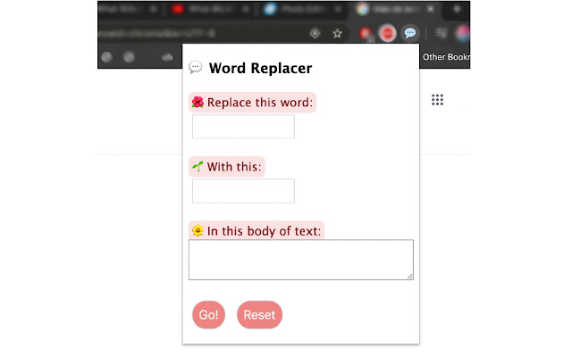 Word Replacer chrome谷歌浏览器插件_扩展第1张截图
