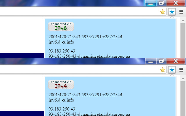 IPv6 IPv4 R-DNS chrome谷歌浏览器插件_扩展第1张截图