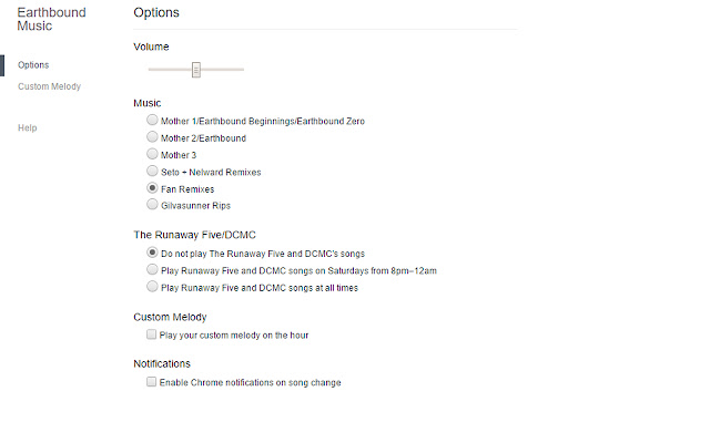 Earthbound Music chrome谷歌浏览器插件_扩展第2张截图