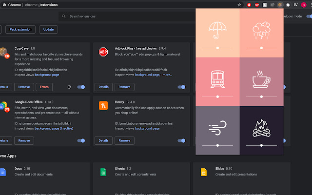 CozyCave chrome谷歌浏览器插件_扩展第1张截图