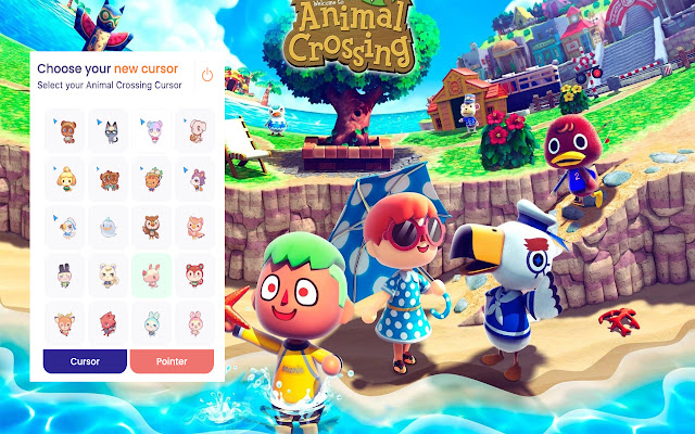 Animal Crossing Cursor chrome谷歌浏览器插件_扩展第1张截图
