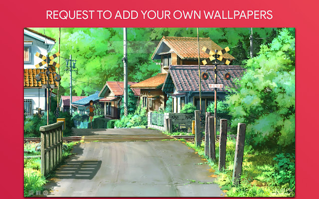 Anime Scenery Wallpaper HD Custom New Tab chrome谷歌浏览器插件_扩展第4张截图