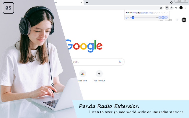 Panda Radio chrome谷歌浏览器插件_扩展第5张截图