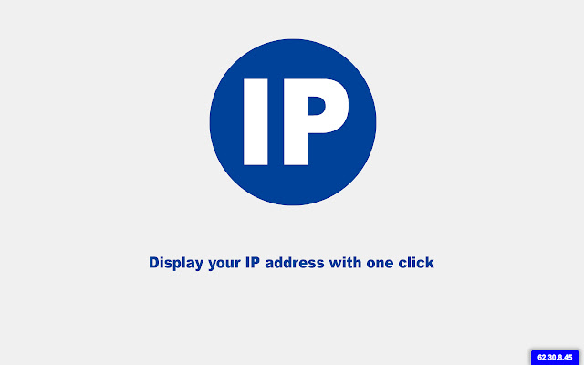 Display IP Address Plugin chrome谷歌浏览器插件_扩展第1张截图