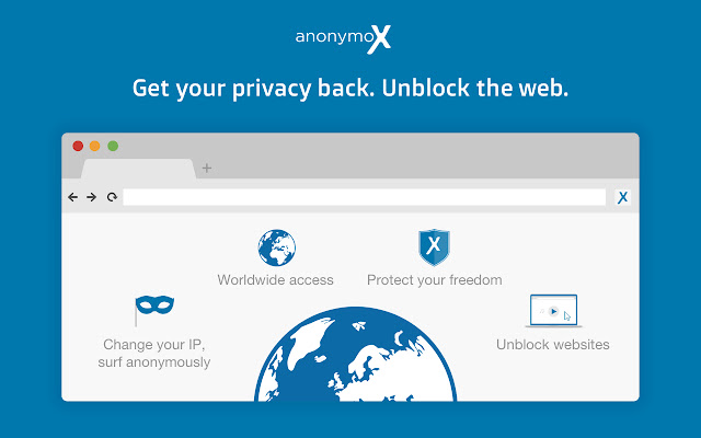 anonymoX chrome谷歌浏览器插件_扩展第2张截图