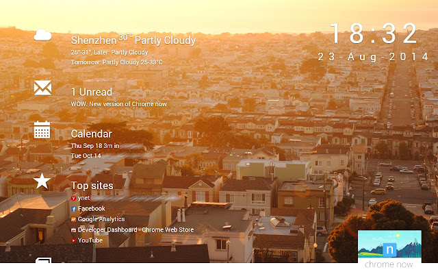 now - new tab chrome谷歌浏览器插件_扩展第2张截图