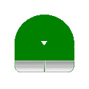 Grandfather Deco Mezzora Timer