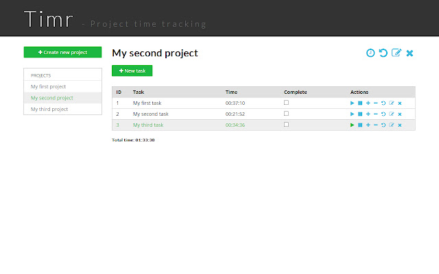 Timr chrome谷歌浏览器插件_扩展第1张截图