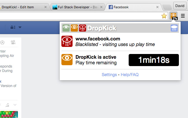 DropKick! chrome谷歌浏览器插件_扩展第1张截图