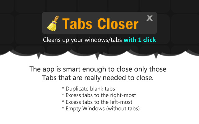 Tabs Closer chrome谷歌浏览器插件_扩展第1张截图