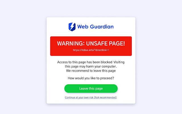 Web Guardian chrome谷歌浏览器插件_扩展第2张截图