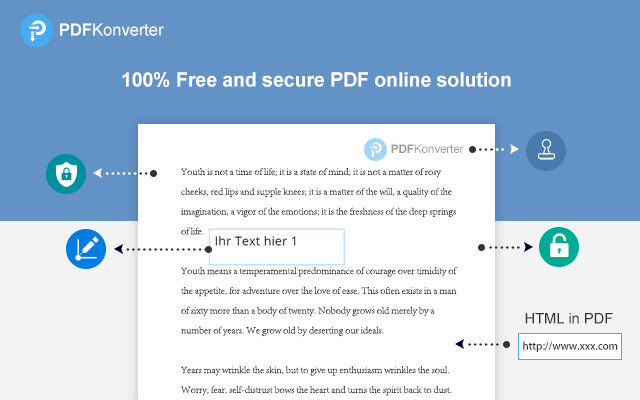 PDF Konverter New Tab Chrome chrome谷歌浏览器插件_扩展第3张截图