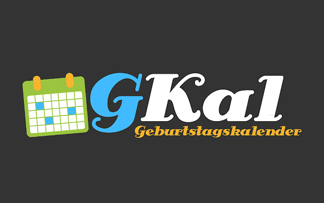 Geburtstagskalender chrome谷歌浏览器插件_扩展第1张截图